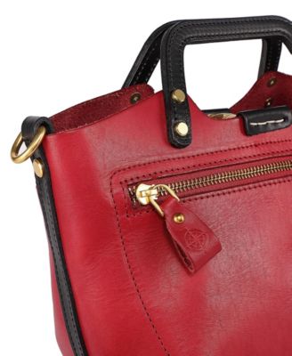 Women's Genuine Leather Sprout Land Mini Tote Bag