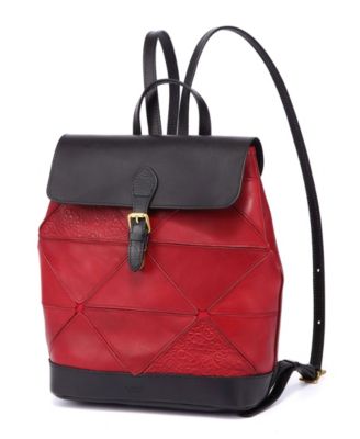 Women's Genuine Leather Prism Backpack