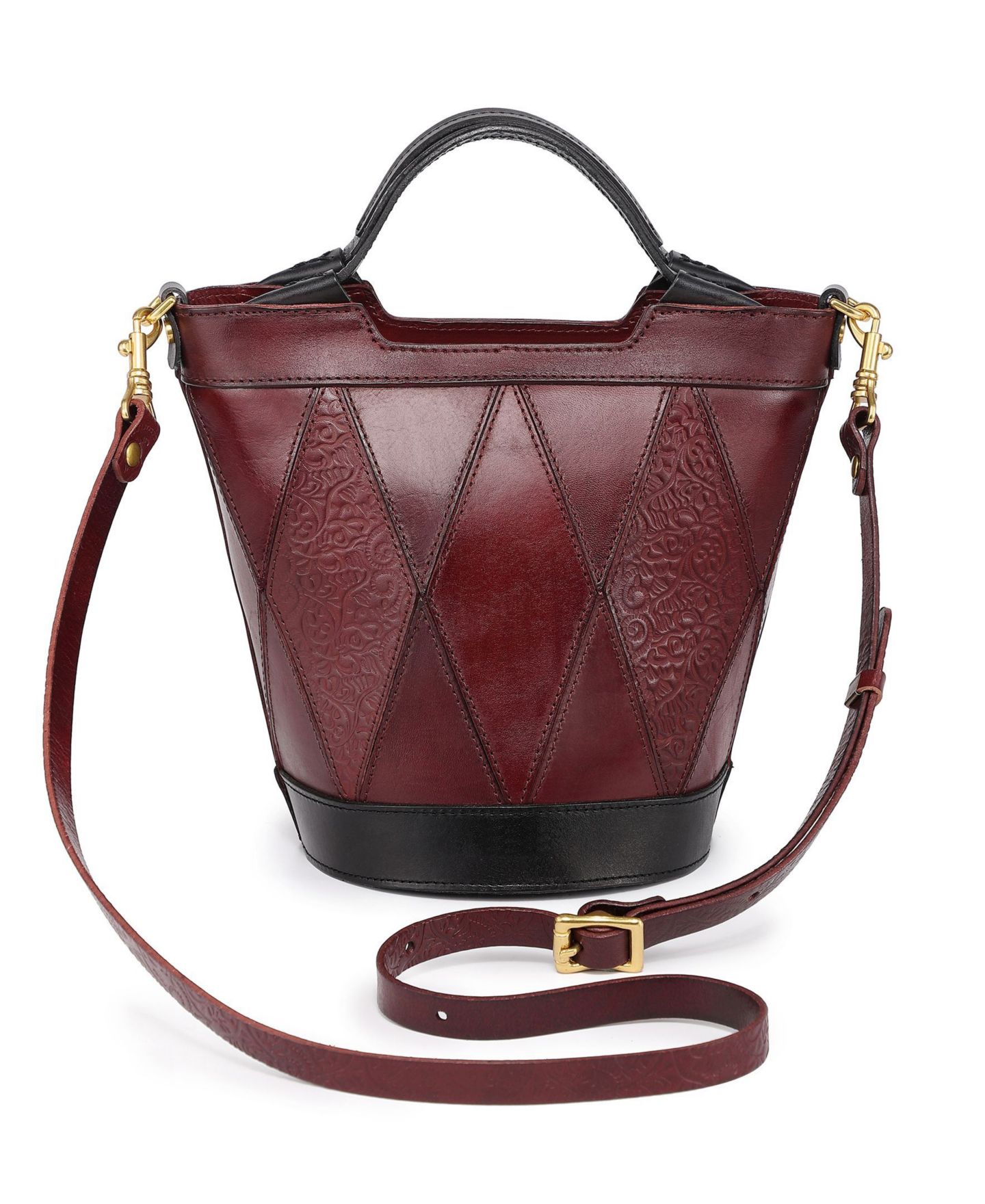 Женская сумка OLD TREND Primrose Mini Leather Crossbody, цвет: Коричневый — фото 4