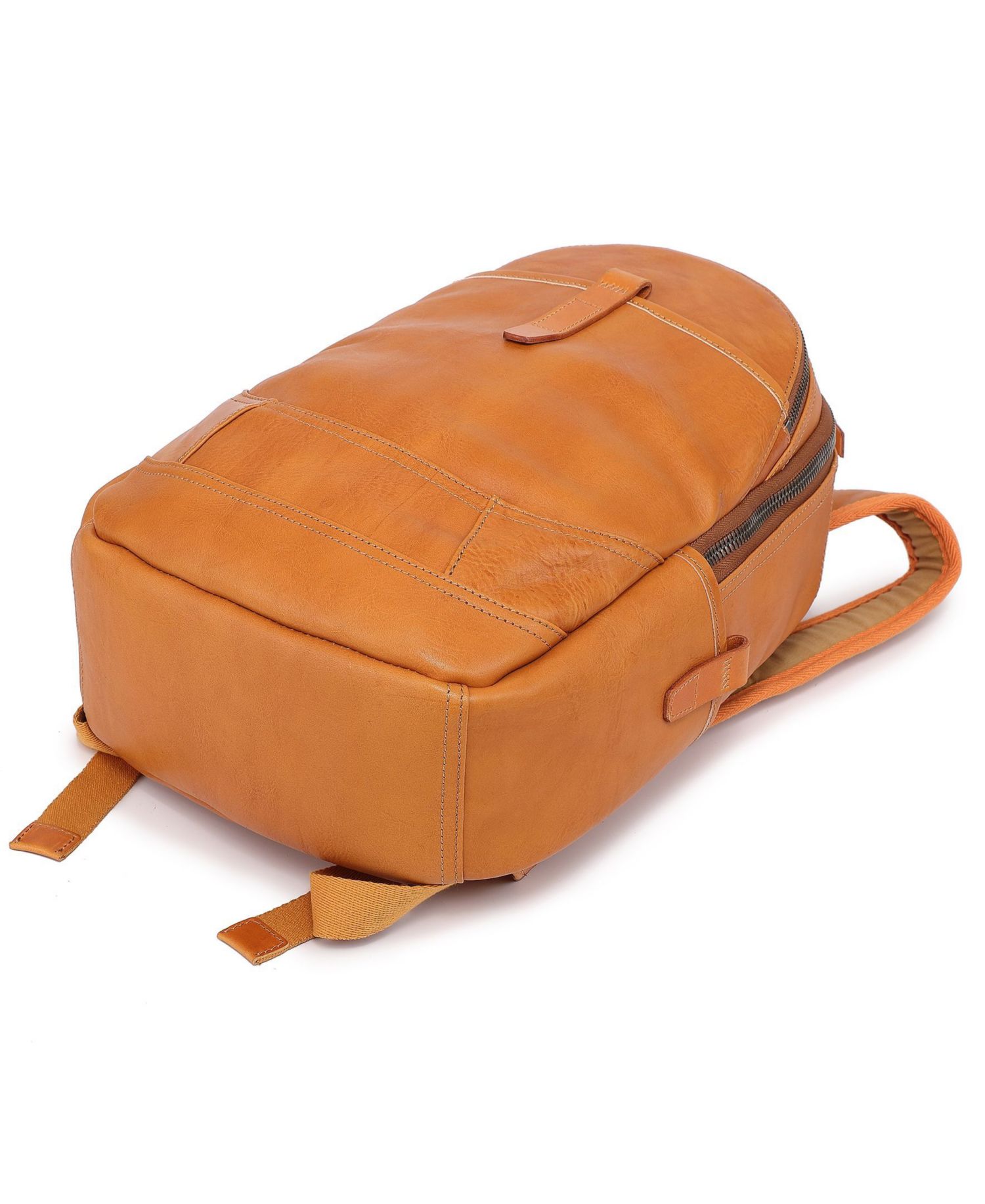 Sun-Wing Small Leather Backpack
