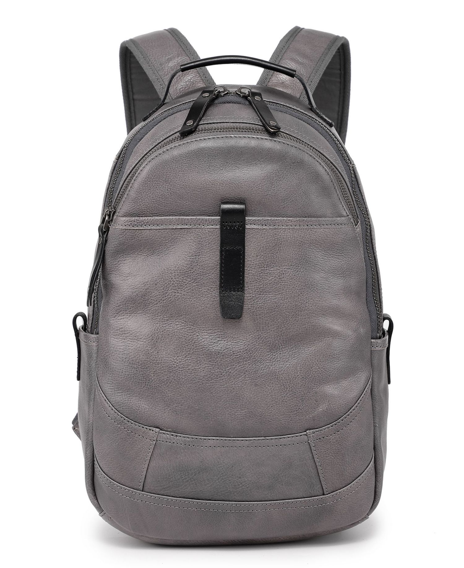 Sun-Wing Small Leather Backpack