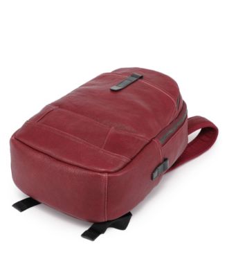 Sun-Wing Small Leather Backpack