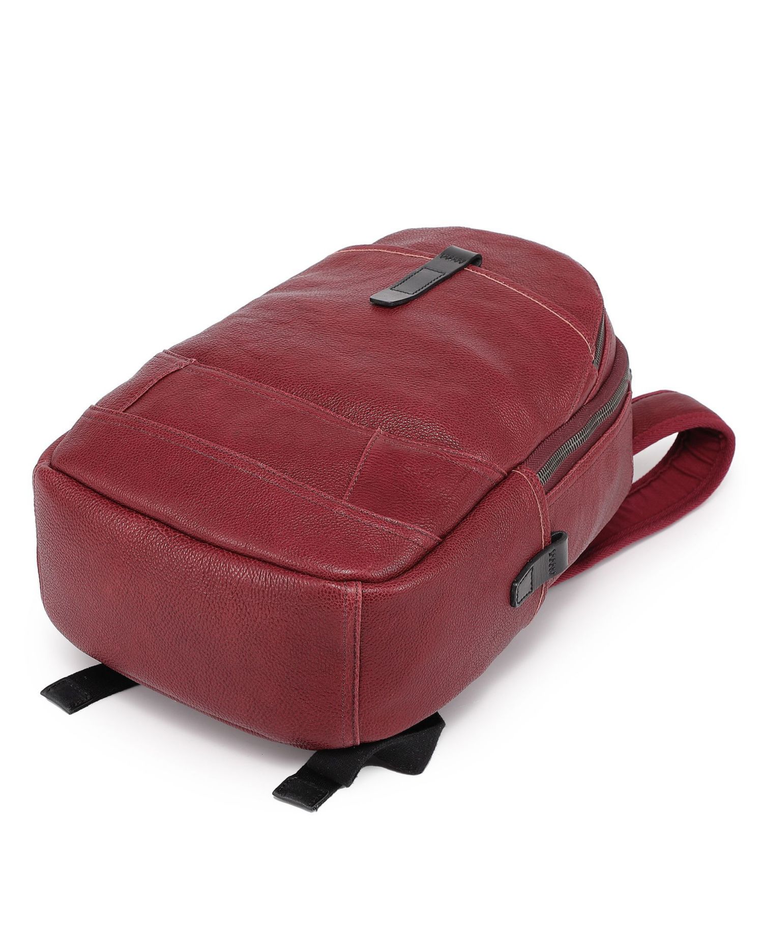 Sun-Wing Small Leather Backpack