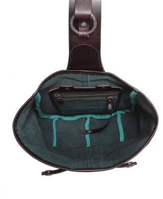 Women's Genuine Leather Daisy Sling Bag