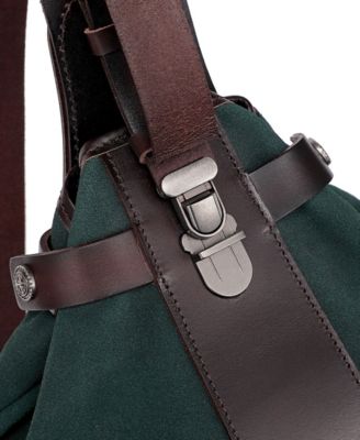 Women's Genuine Leather Daisy Sling Bag