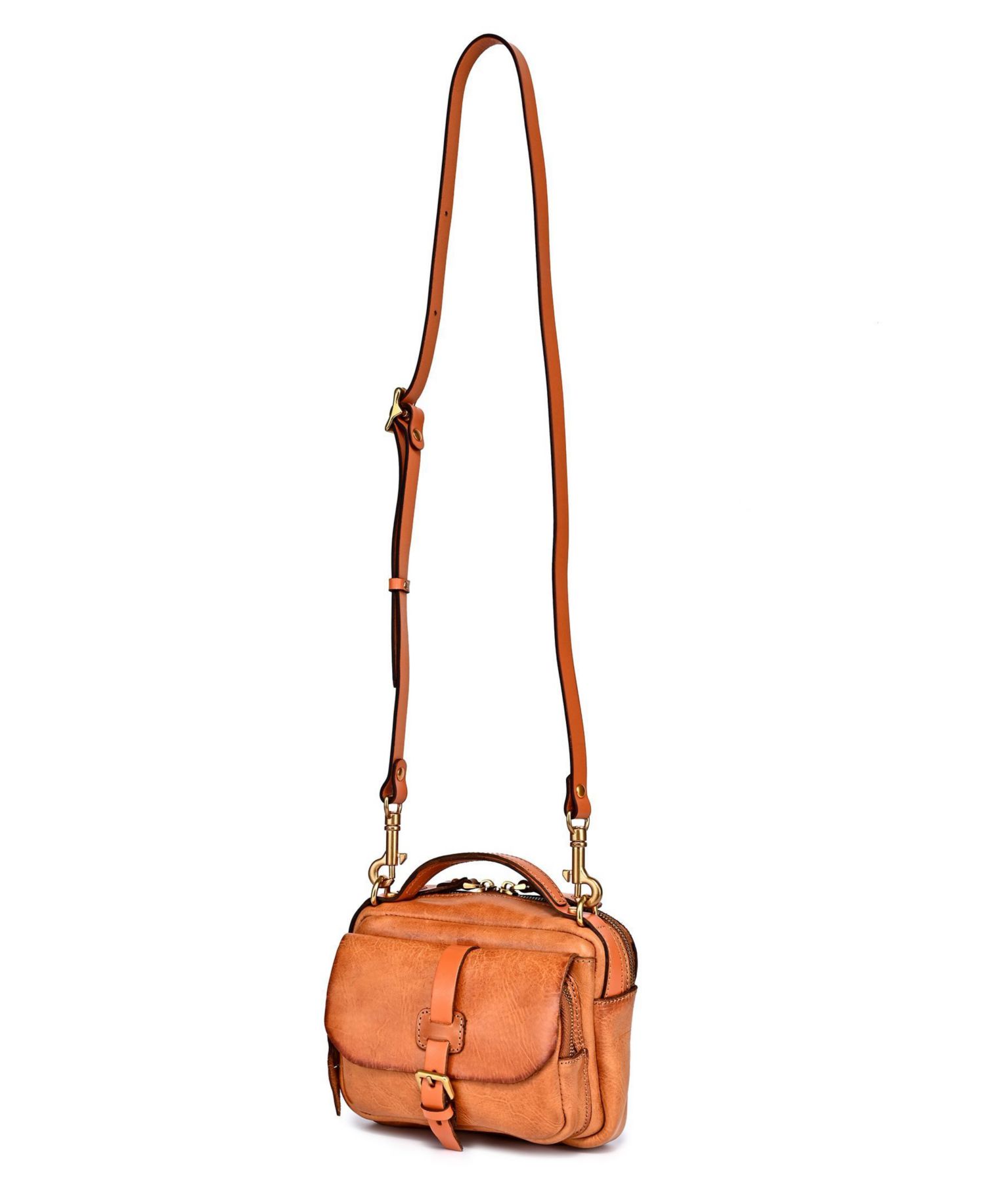 Women's Genuine Leather Focus Crossbody Bag