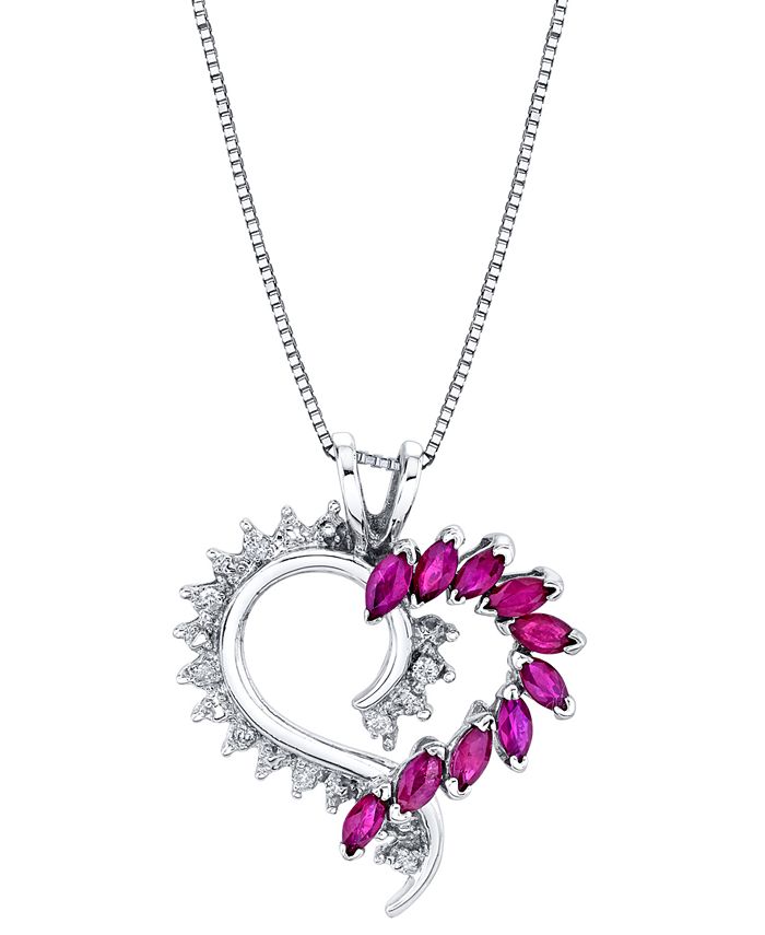 Ruby necklace discount macys