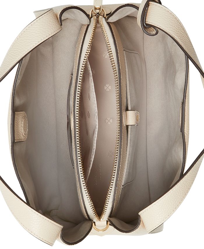 kate spade new york Knott Pebbled Leather Medium Crossbody Tote Macy's