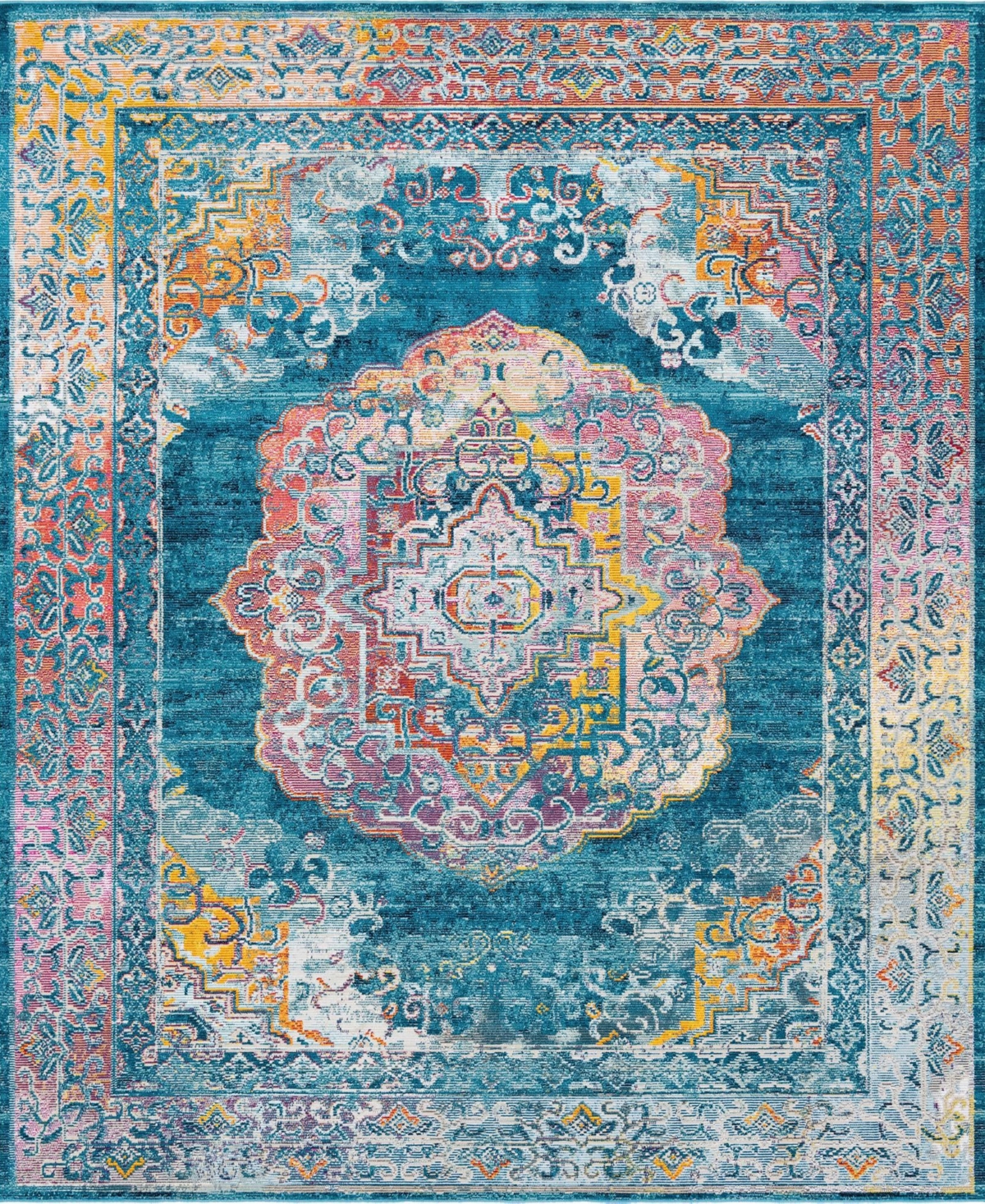 Closeout! Bayshore Home Amulet Clover Area Rug