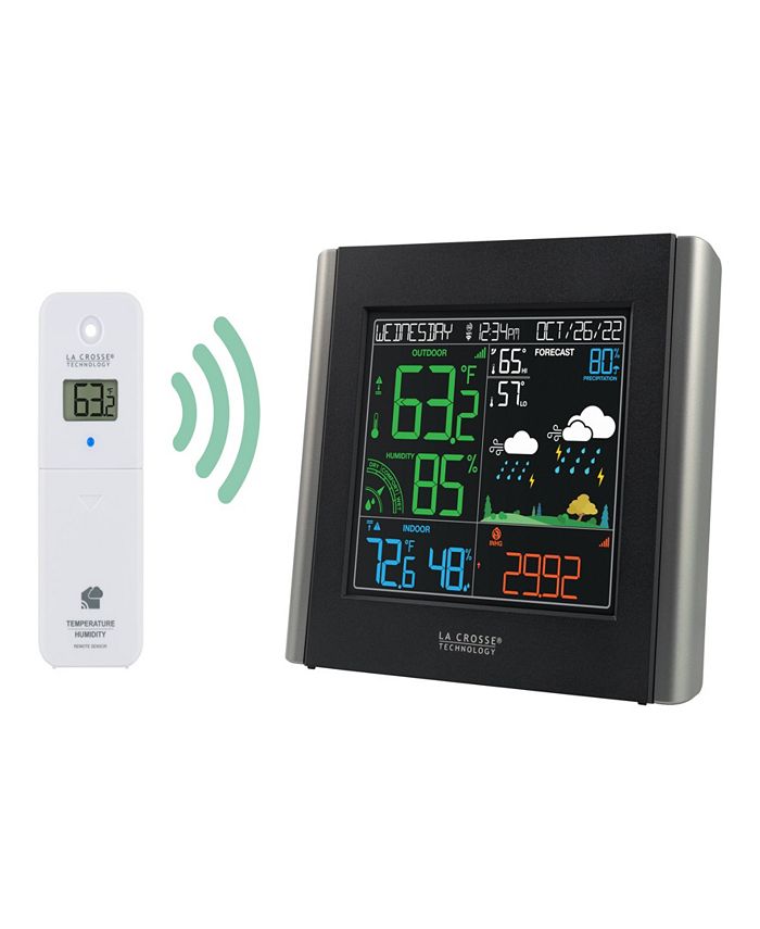 La Crosse Technology V10TH Color Wireless WiFi Essential Weather