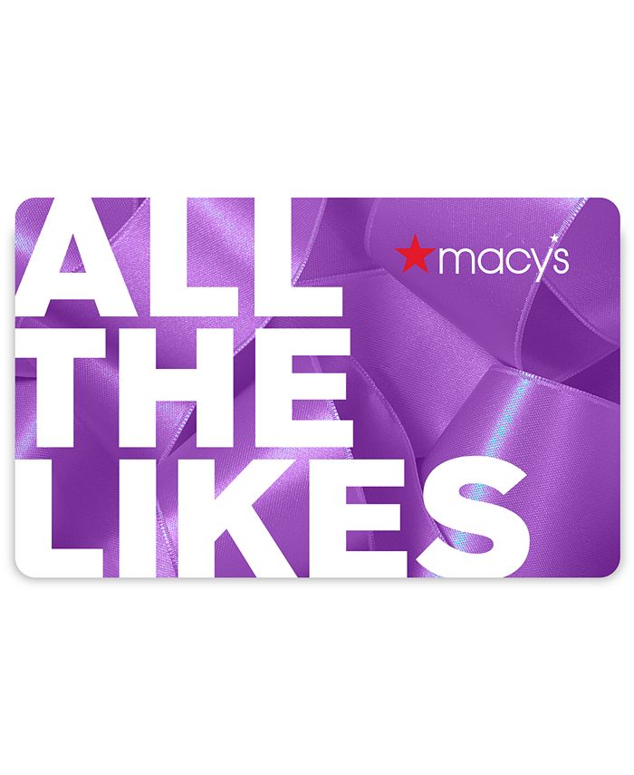 Macy's All The Likes E-Gift Card & Reviews - Gift Cards - Macy's