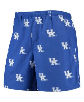 Men's PFG Royal Kentucky Wildcats Backcast LI 6" Omni-Shade Hybrid Shorts