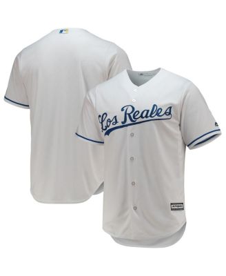 Kansas City Royals Majestic Team Official Jersey - Gray