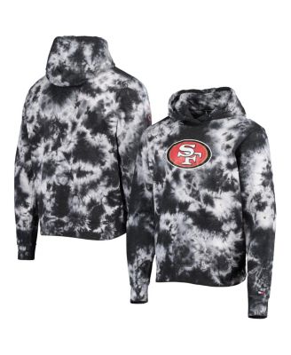 Tommy Hilfiger Men's Black San Francisco 49ers Stanley Tie-Dye Pullover  Hoodie - Macy's