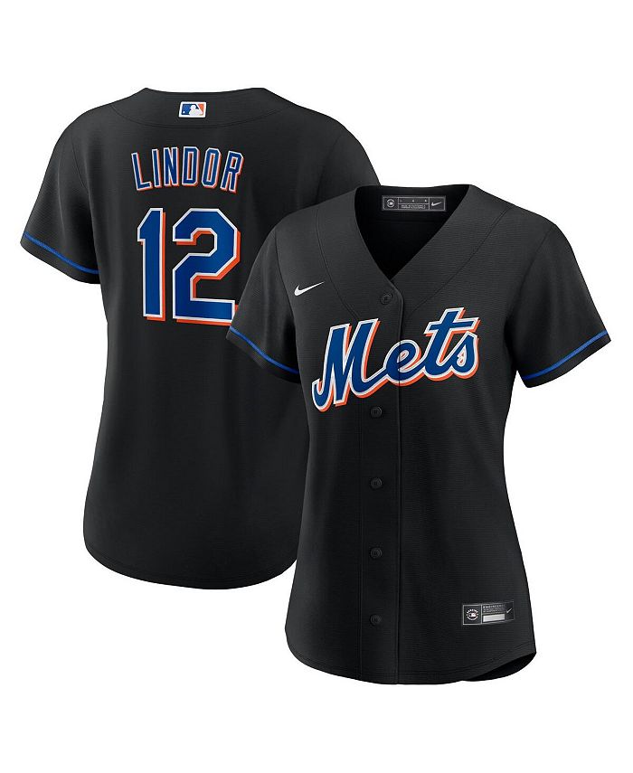 Nike Women's Francisco Lindor Black New York Mets 2022 Alternate Replica  Player Jersey - Macy's