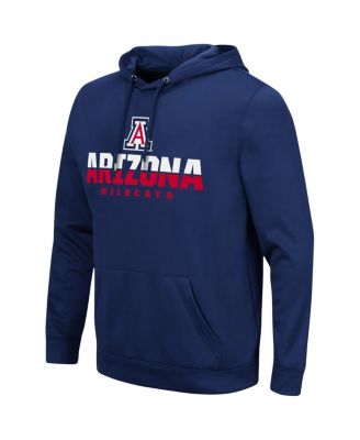 Men's Navy Arizona Wildcats Lantern Pullover Hoodie