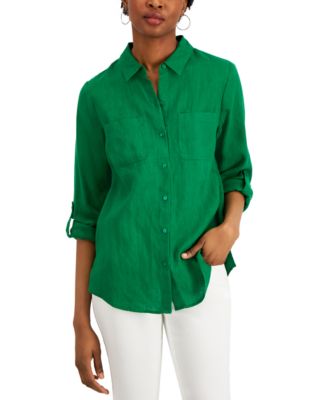 Charter Club Linen Shirt, Created For 