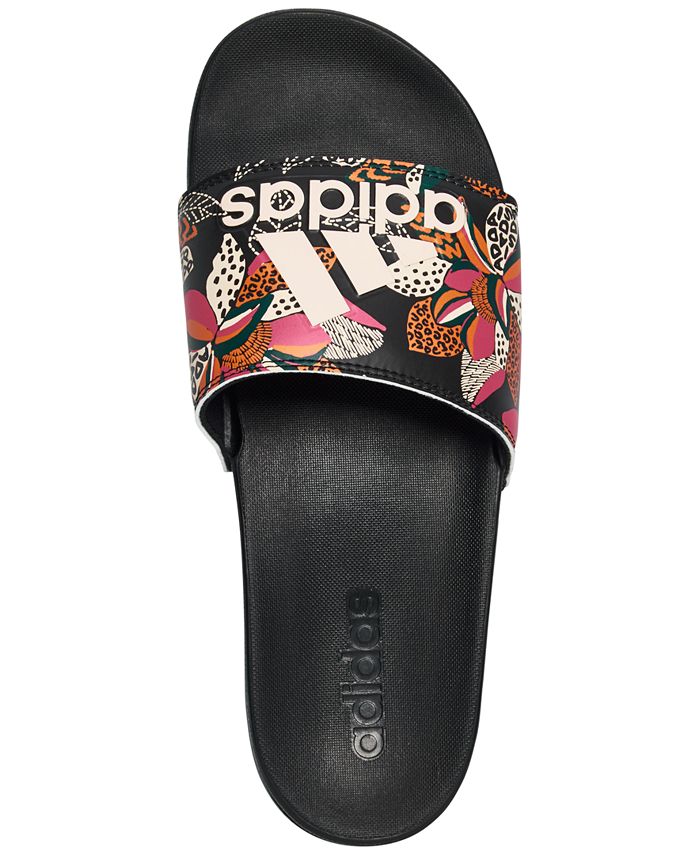 adidas Women's Adilette Comfort Slide Sandals from Finish Line - Macy's