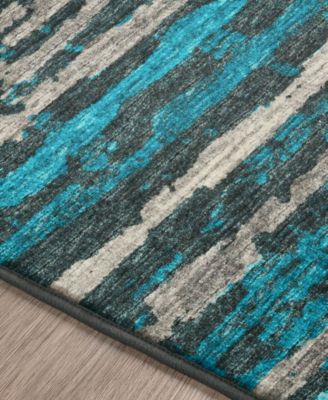 Brisbane Washable BR4 2'3" x 7'6" Runner Area Rug