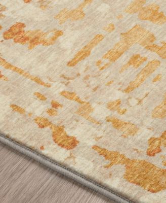 Brisbane Washable BR5 2'3" x 7'6" Runner Area Rug