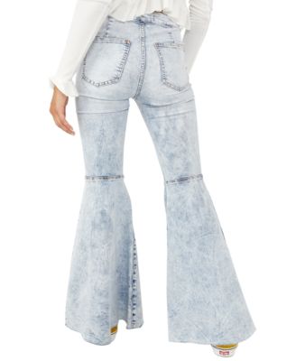 Free People Just Float On Flare Jeans 