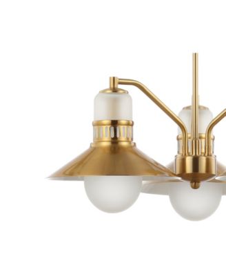 Colin 3-Light Adjustable Retro Hurricane LED Chandelier