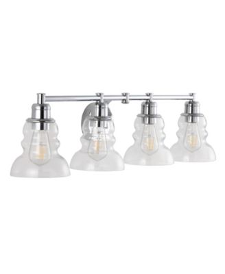 Manhattan Vintage-like 4-Light Industrial Rustic LED Vanity