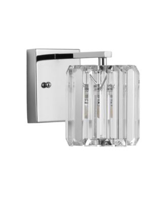 Coco Prism Vintage-like 1-Light Classic Glam LED Vanity Light