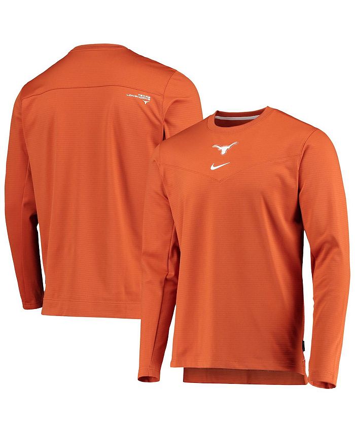 Nike Men's Texas Orange Longhorns Jersey Performance Pullover Hoodie