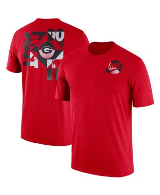 Men's Red Georgia Bulldogs Just Do It Max 90 T-shirt
