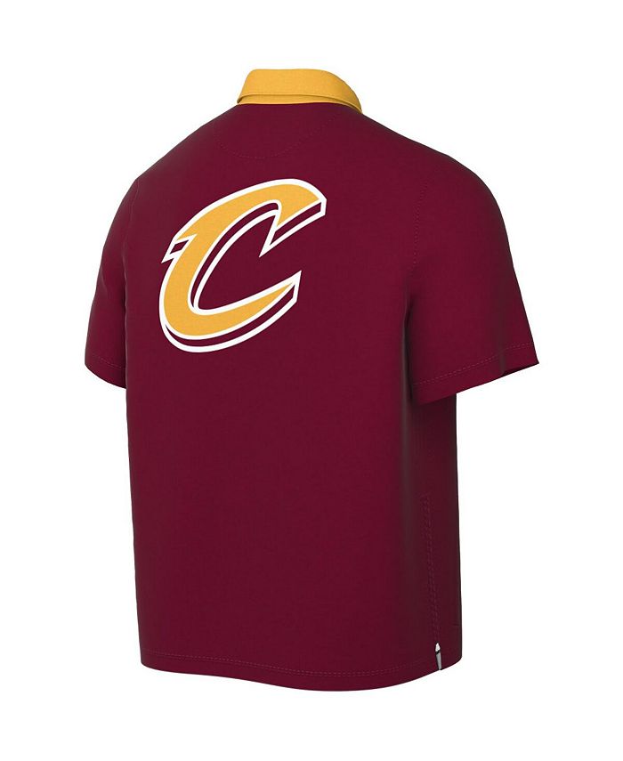 Nike Men s Wine Gold Cleveland Cavaliers 2021 22 City Edition