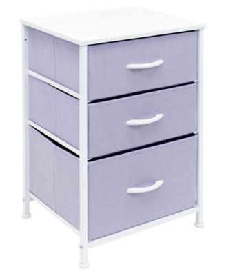 Nightstand with 3 Drawers
