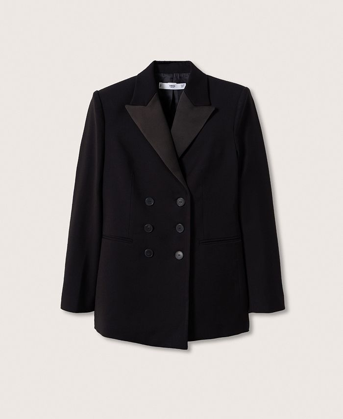 MANGO Women's DoubleBreasted Blazer Macy's