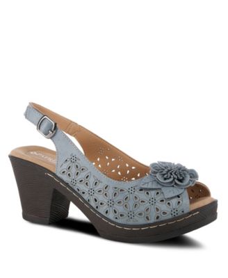 Doriday Women's Slingback Sandals with Buckle Closure