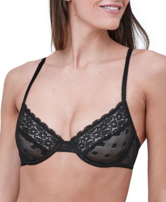 Women's Dare Dot Pattern Unlined Underwire Bra