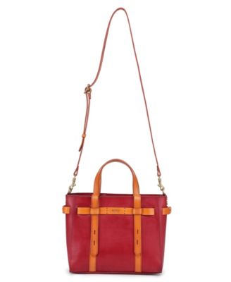 Women's Genuine Leather Westland Minit Tote Bag