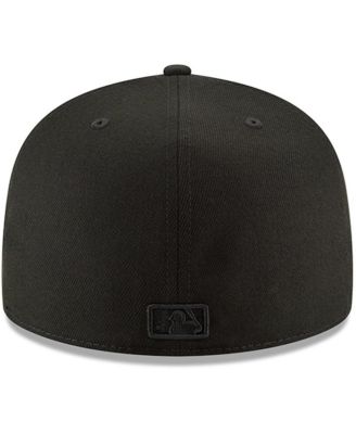 Men's Black Pittsburgh Pirates Primary Logo Basic 59FIFTY Fitted Hat