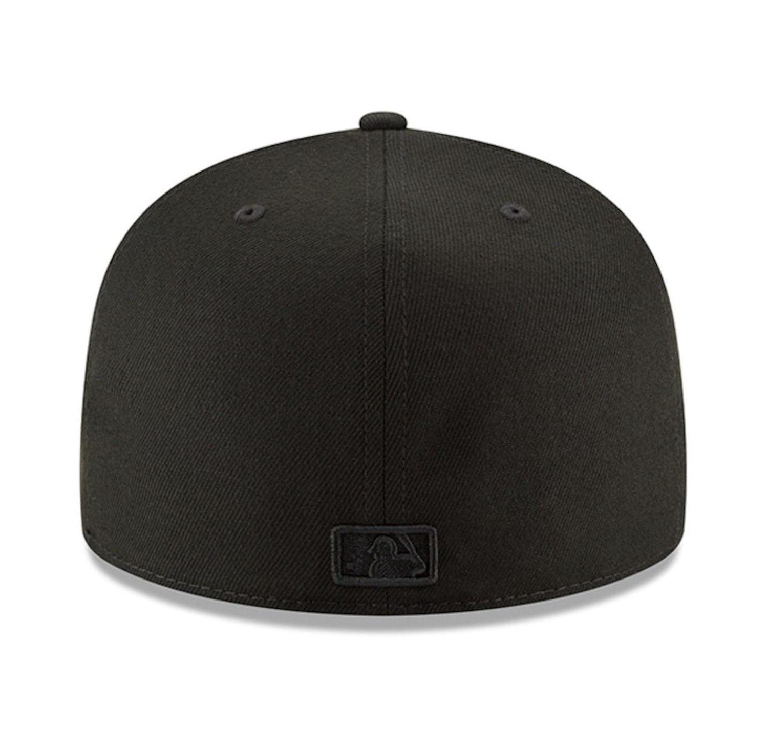Men's Black Pittsburgh Pirates Primary Logo Basic 59FIFTY Fitted Hat