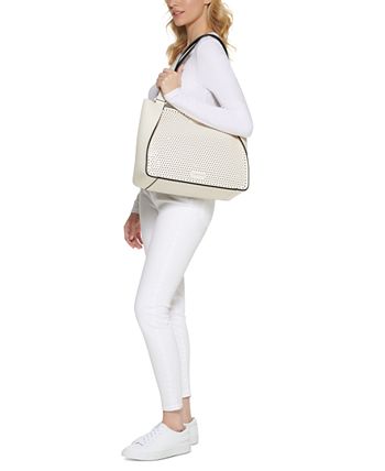 Calvin klein estelle tote clearance