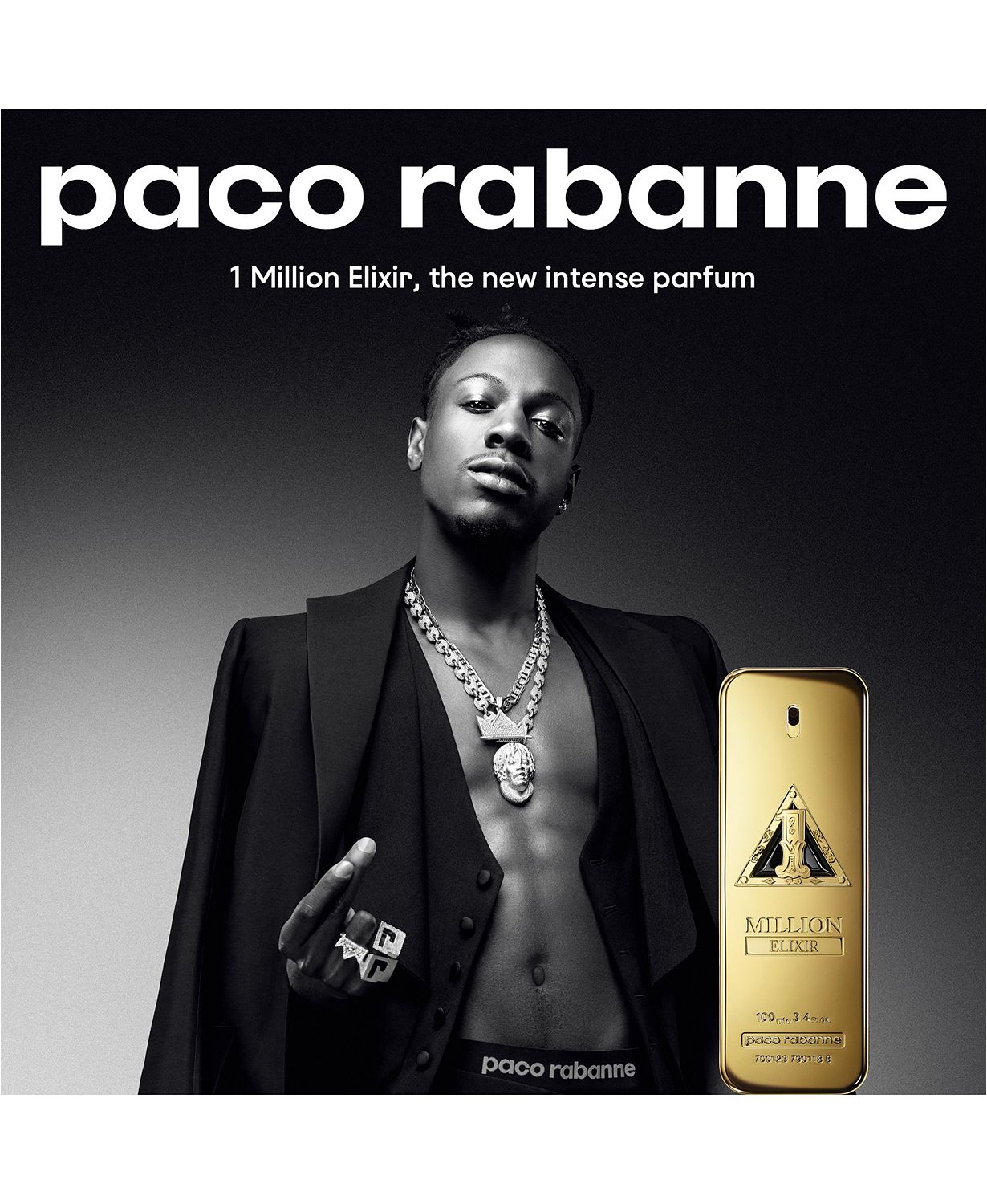 1 Million Elixir Parfum Intense Spray, 6.8 oz.