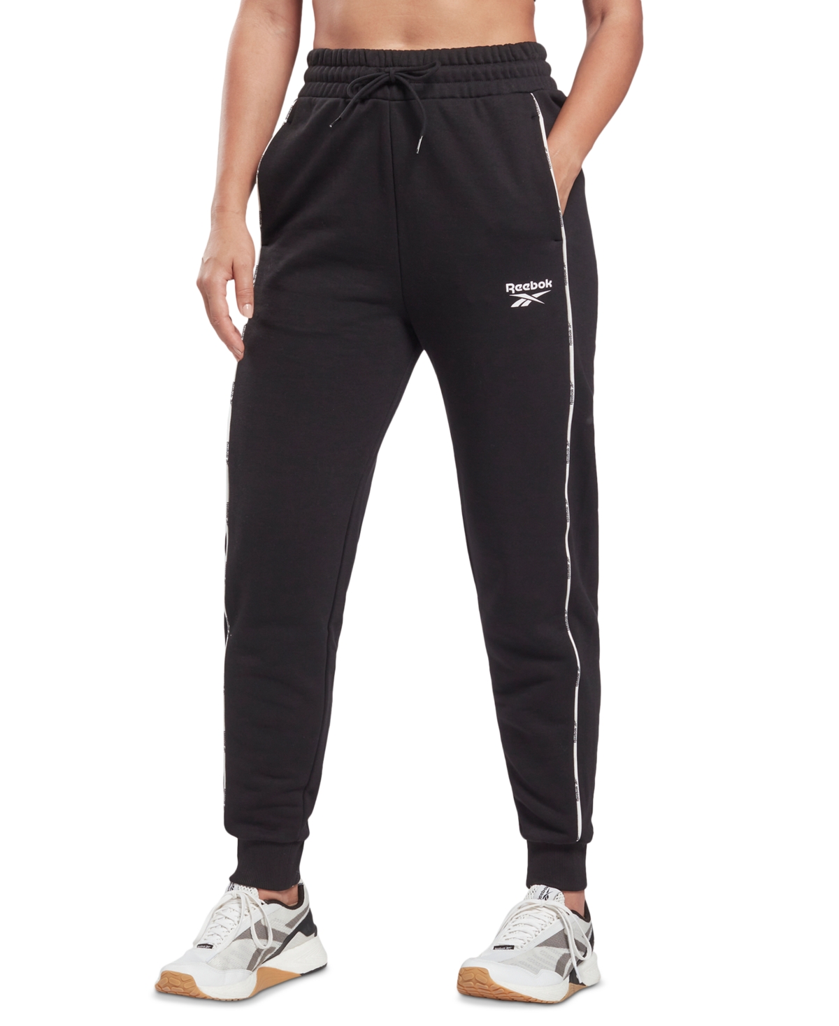 Reebok Boys' Active Joggers Size: 4-16 2 Pack Fleece Athletic Sweatpants 