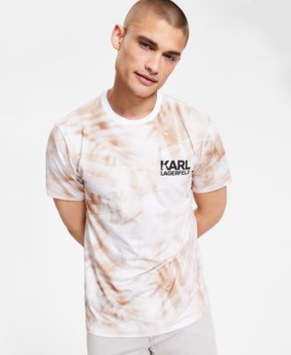KARL LAGERFELD PARIS - Men's Tie Dye Logo T-Shirt