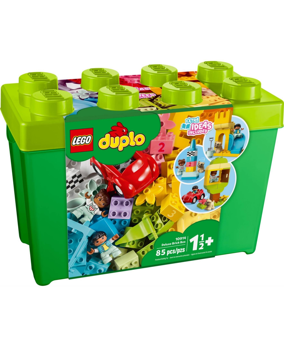 Shop Lego Duplo 10914 Deluxe Brick Box Toy Building Set In No Color