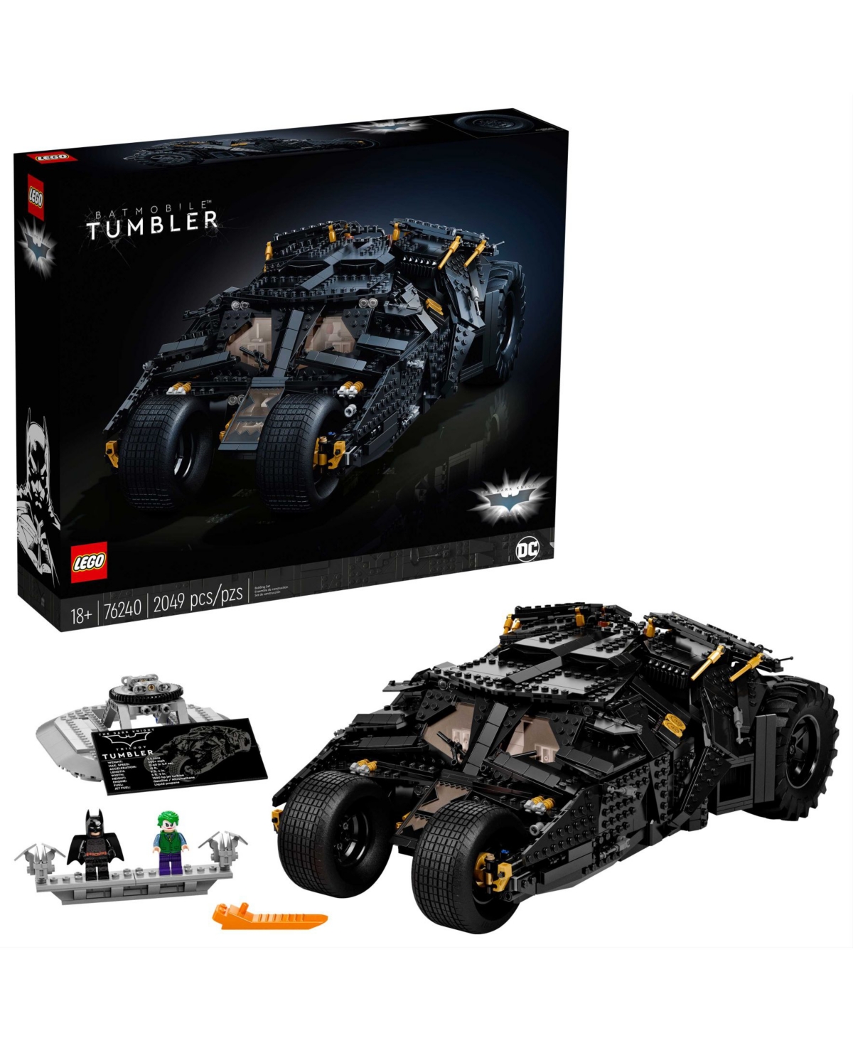 Lego Batmobile Tumbler 2049 Pieces Toy Set In No Color