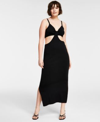 Bar III - Women's Cutout Sweater Dress
