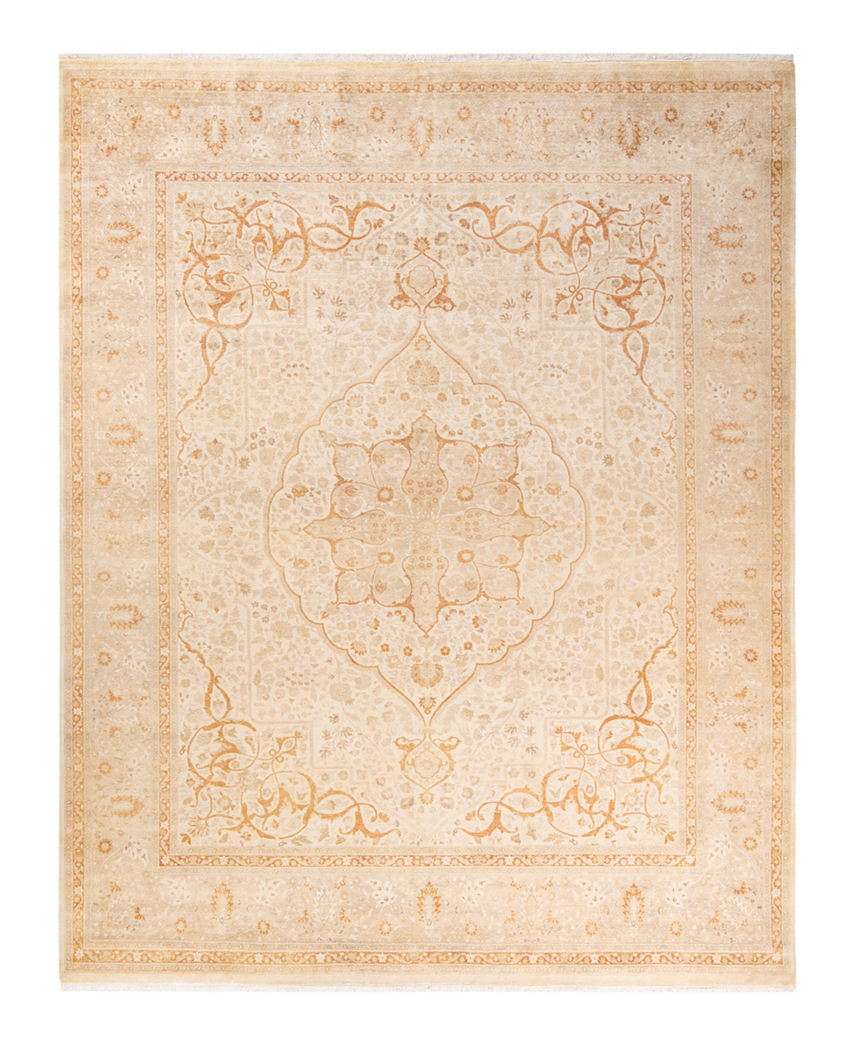 Closeout! Adorn Hand Woven Rugs Mogul M1602 8' x 10'5in Area Rug - Ivory