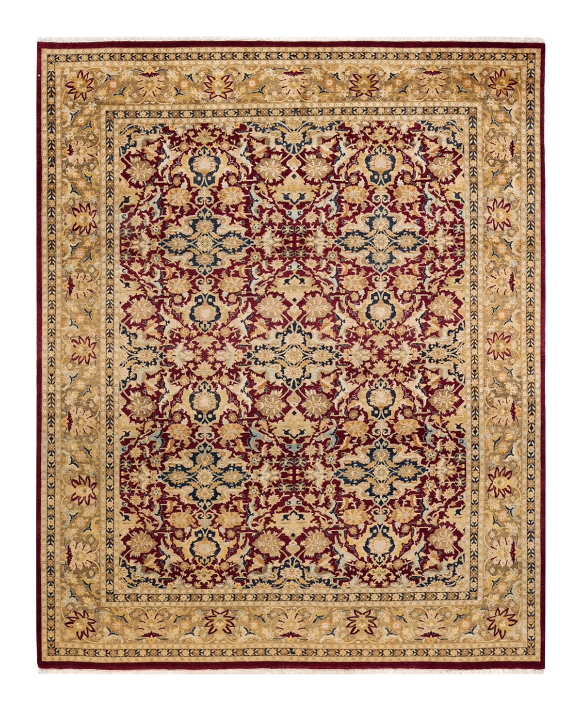 Closeout! Adorn Hand Woven Rugs Mogul M140531 8'1in x 10'3in Area Rug - Red