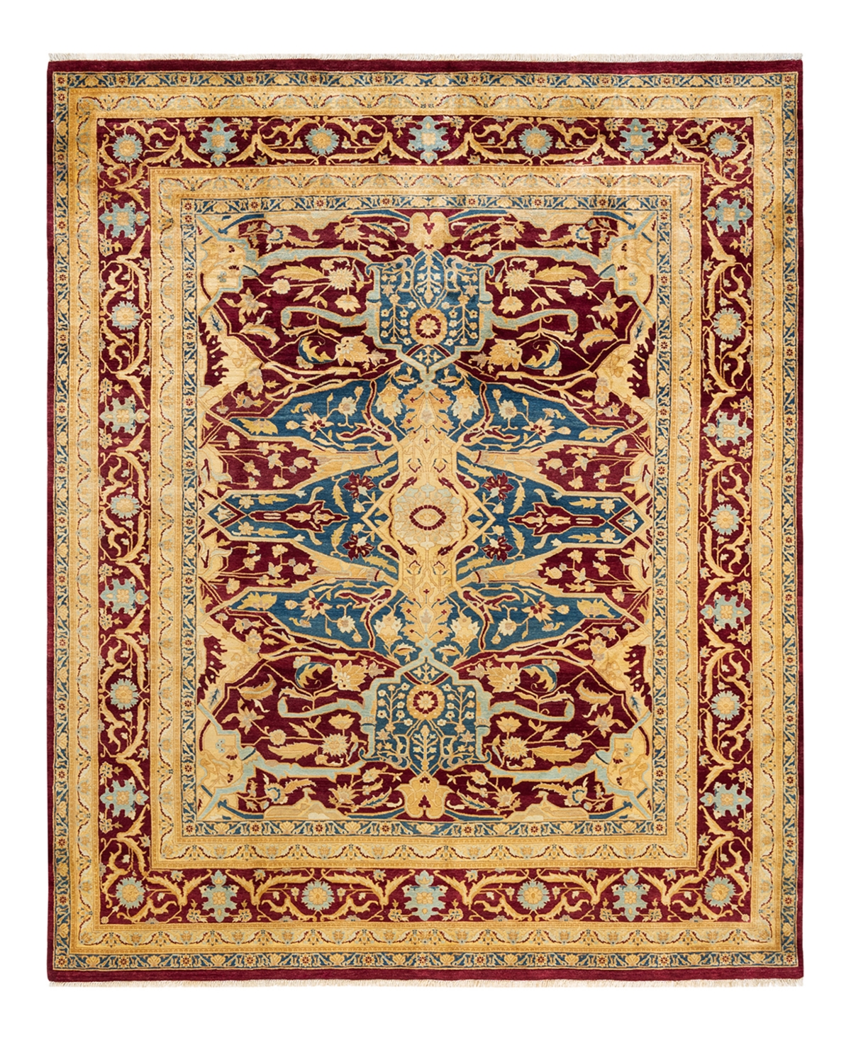 Closeout! Adorn Hand Woven Rugs Mogul M1406 8'2in x 10'2in Area Rug - Red