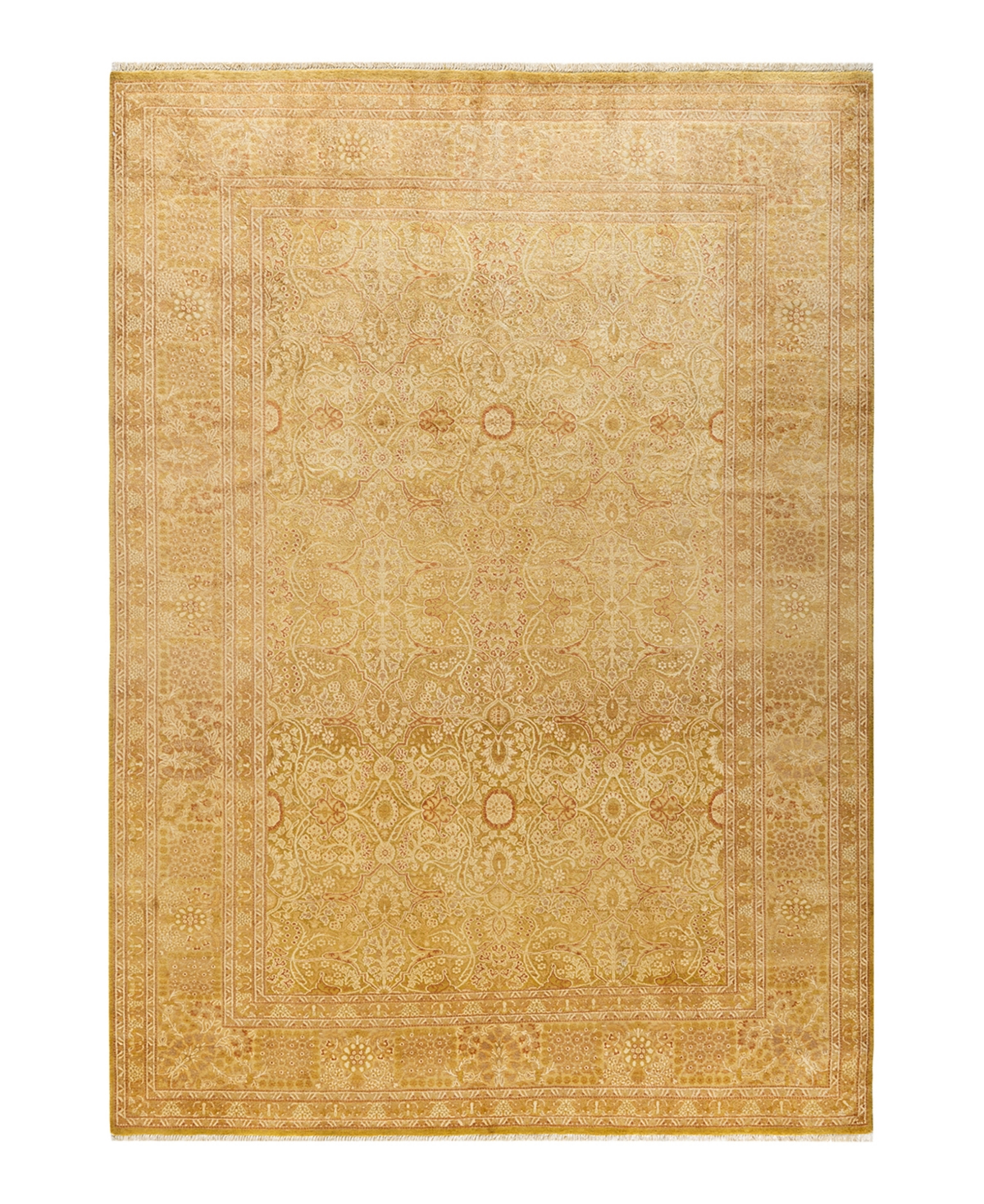 Closeout! Adorn Hand Woven Rugs Mogul M14501 6'1in x 8'7in Area Rug - Green