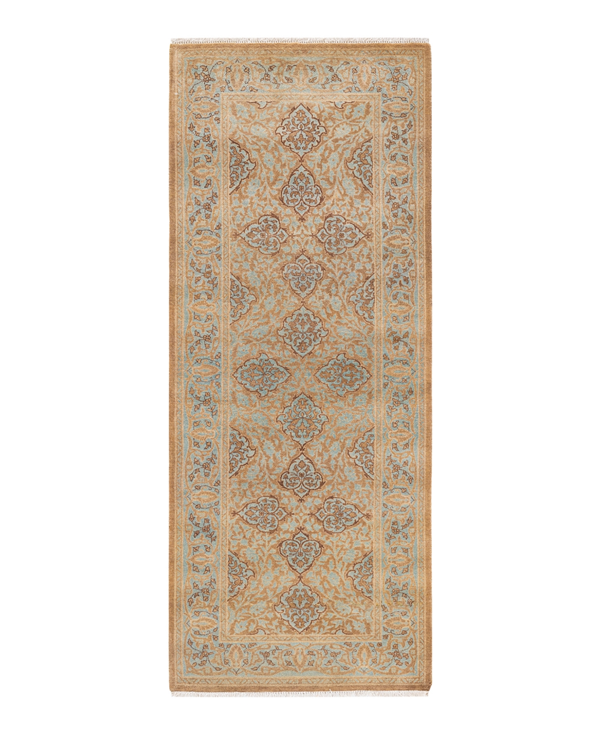 Closeout! Adorn Hand Woven Rugs Mogul M17498 2'8in x 6'10in Runner Area Rug - Brown